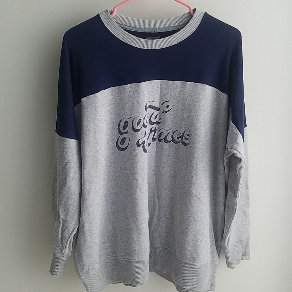 Aerie Oversized Good Times Sweatshirt size Small
